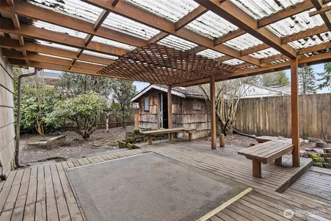 a outdoor space with patio lots of furniture