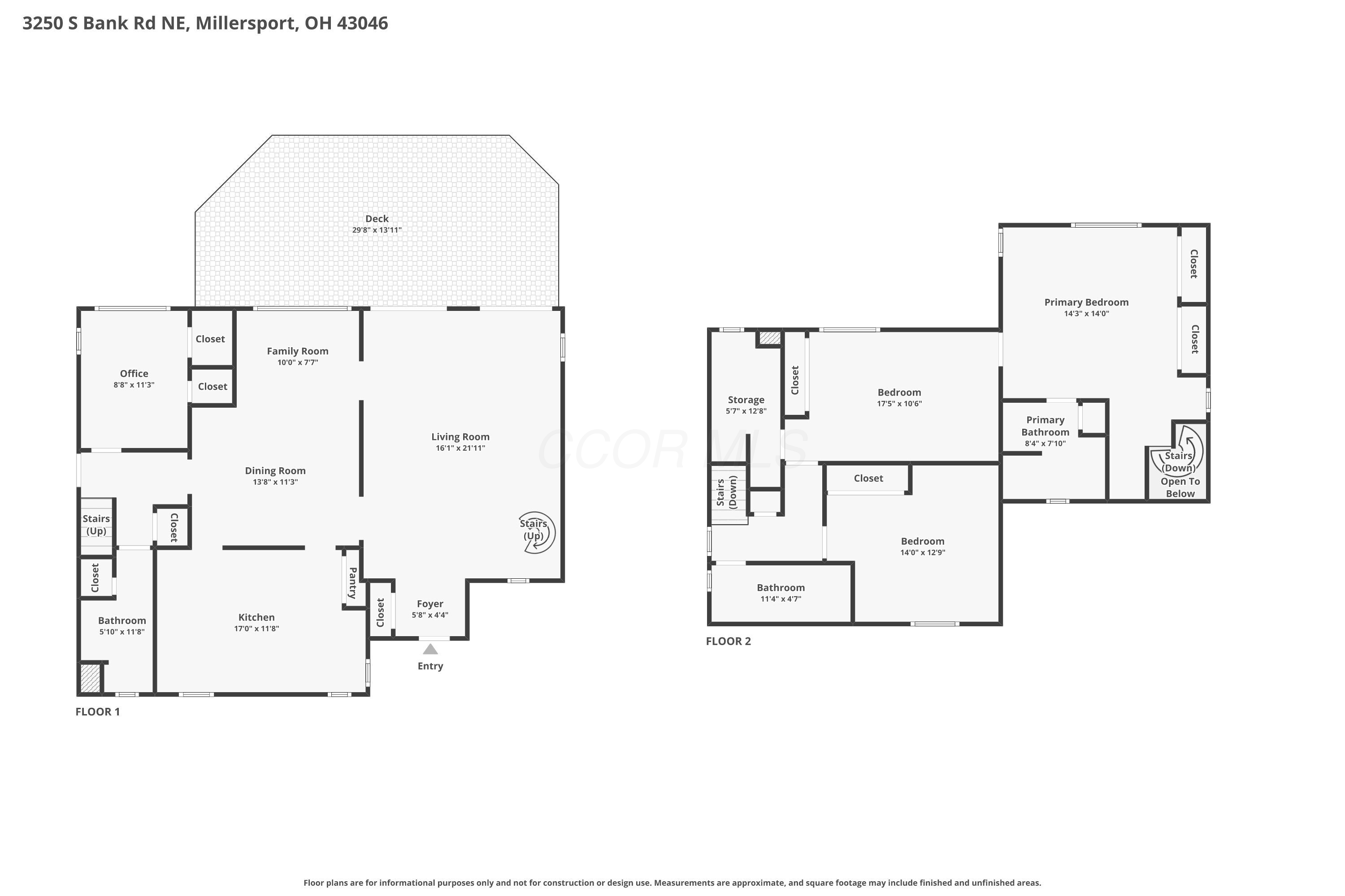 3250 South Bank Road Northeast Millersport, OH 43046 - Photo 74 of 79 Floor Plan - 3250 South Bank Road NE, Millersport, OH 43046