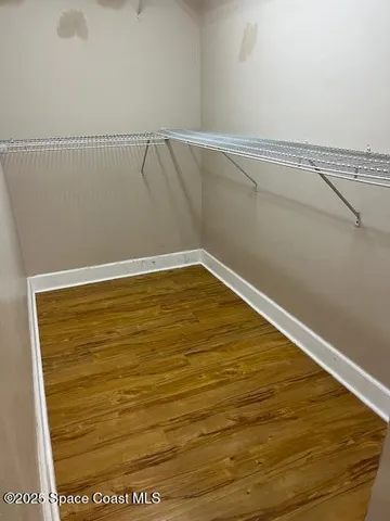 a view of wooden floor