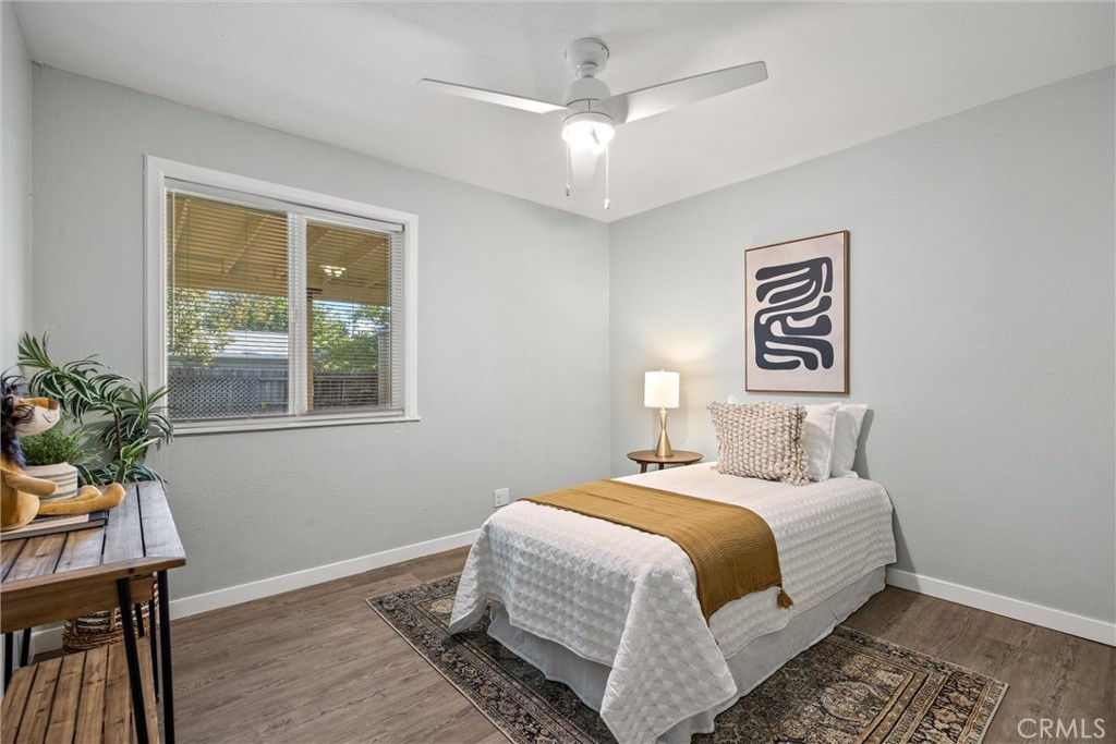 1 Parkhurst Street Chico, CA 95928 - Photo 20 of 52 a bedroom with a bed and a window