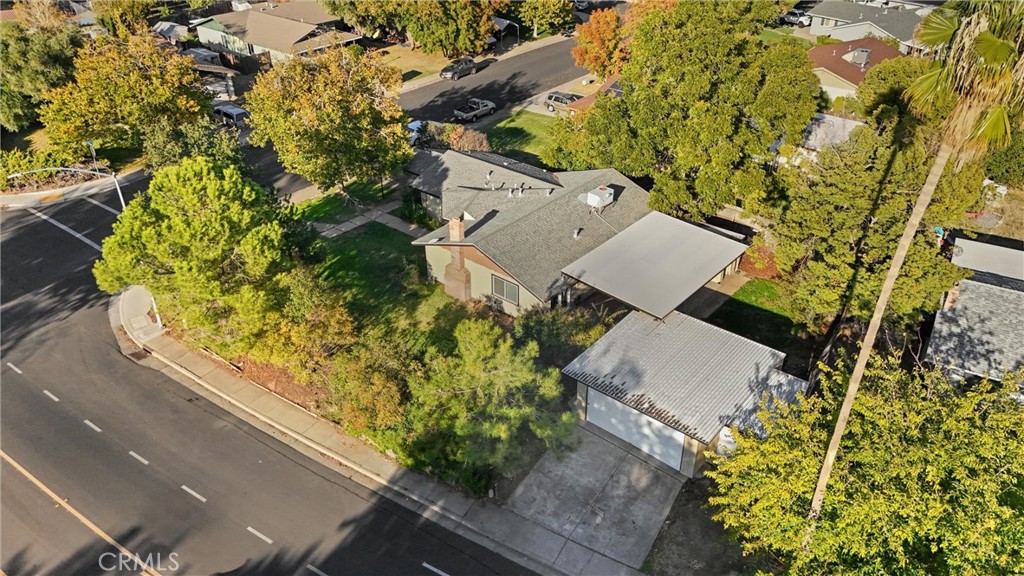 1 Parkhurst Street Chico, CA 95928 - Photo 42 of 52 an aerial view of residential house with outdoor space