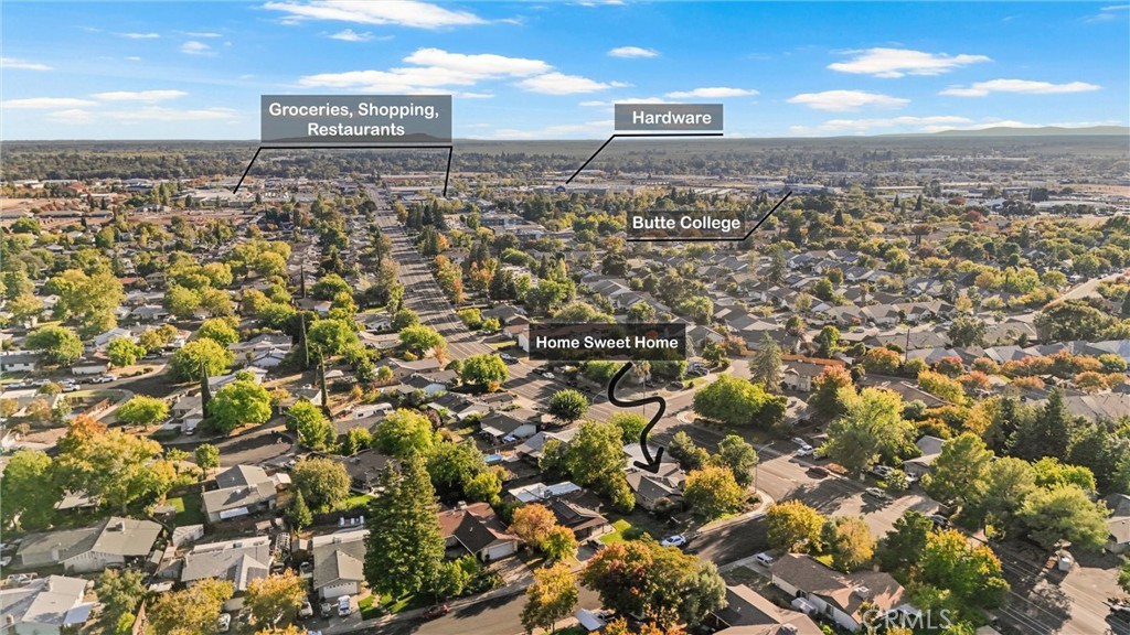 1 Parkhurst Street Chico, CA 95928 - Photo 50 of 52 a view of a city