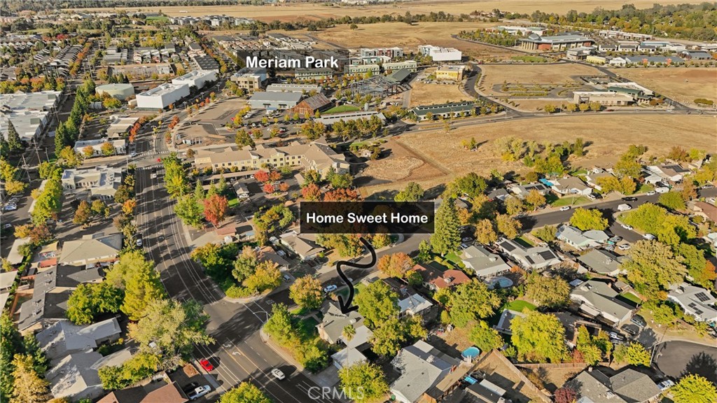 1 Parkhurst Street Chico, CA 95928 - Photo 51 of 52 an aerial view of residential building with parking space