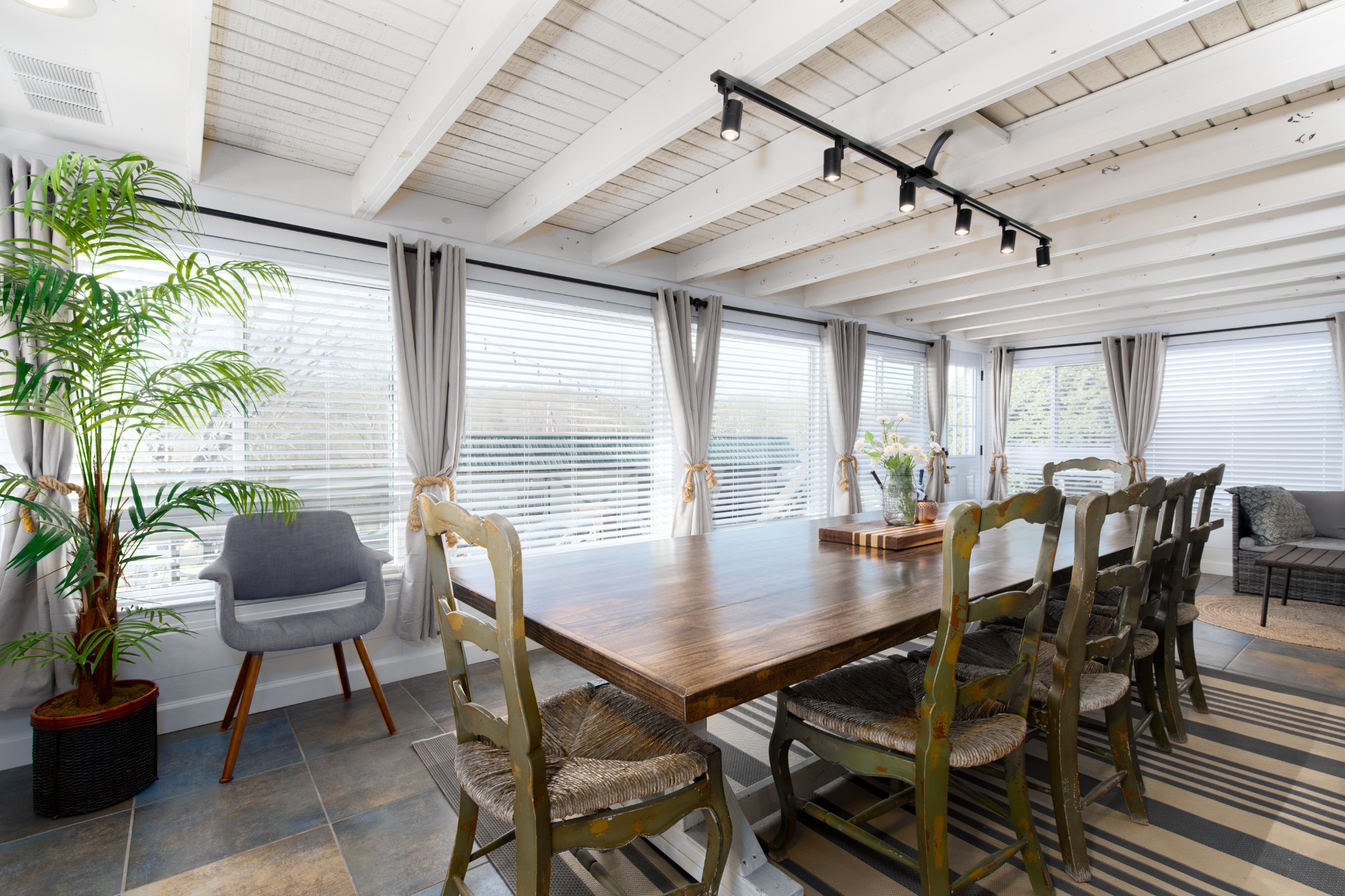 7515 Pewitt Road Franklin, TN 37064 - Photo 39 of 96 a view of a dining room with furniture window and wooden floor
