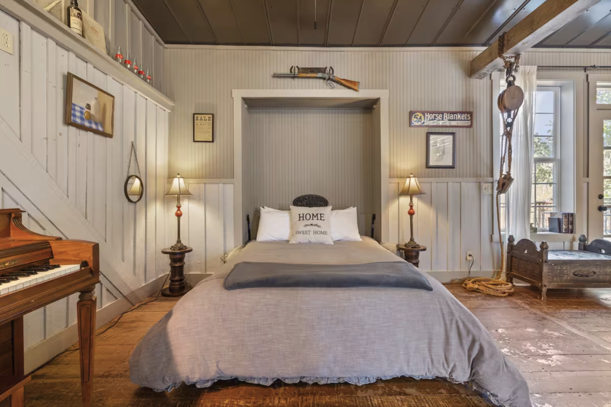 7515 Pewitt Road Franklin, TN 37064 - Photo 81 of 96 a bedroom with a bed and wooden floor