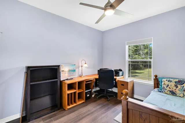 a view of swimming pool and garden