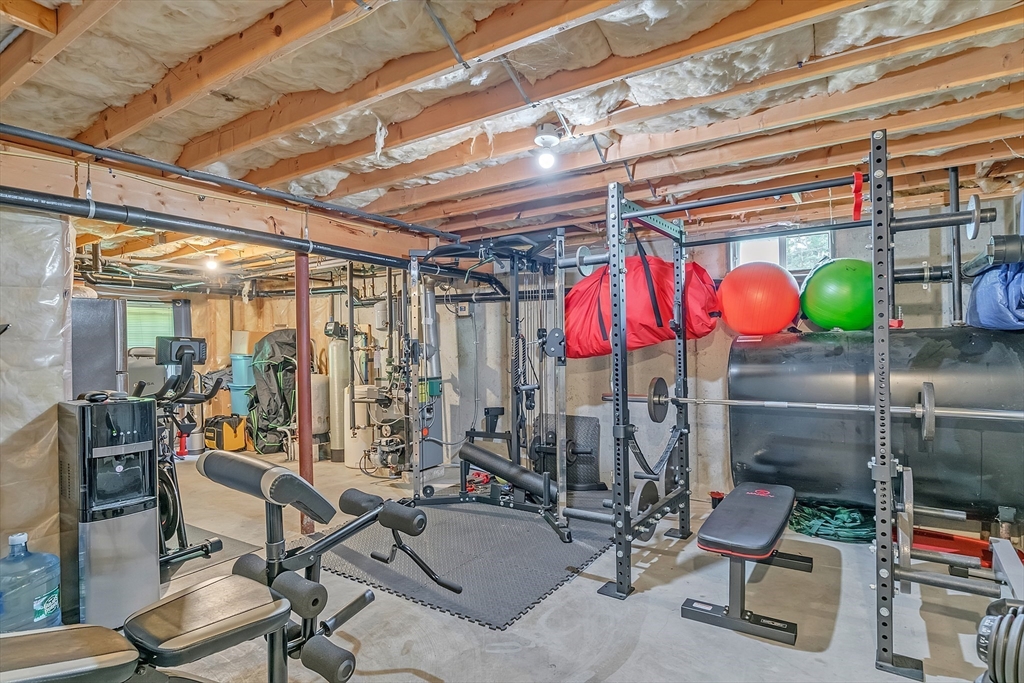 185 Bemis Road Warren, MA 01585 - Photo 29 of 36 a view of a room with gym equipment