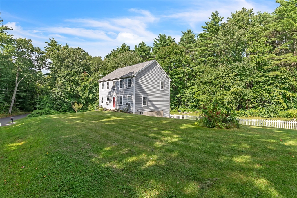 185 Bemis Road Warren, MA 01585 - Photo 34 of 36 a view of a house with a big yard plants and large trees