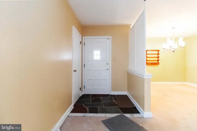 a view of walk in closet with window