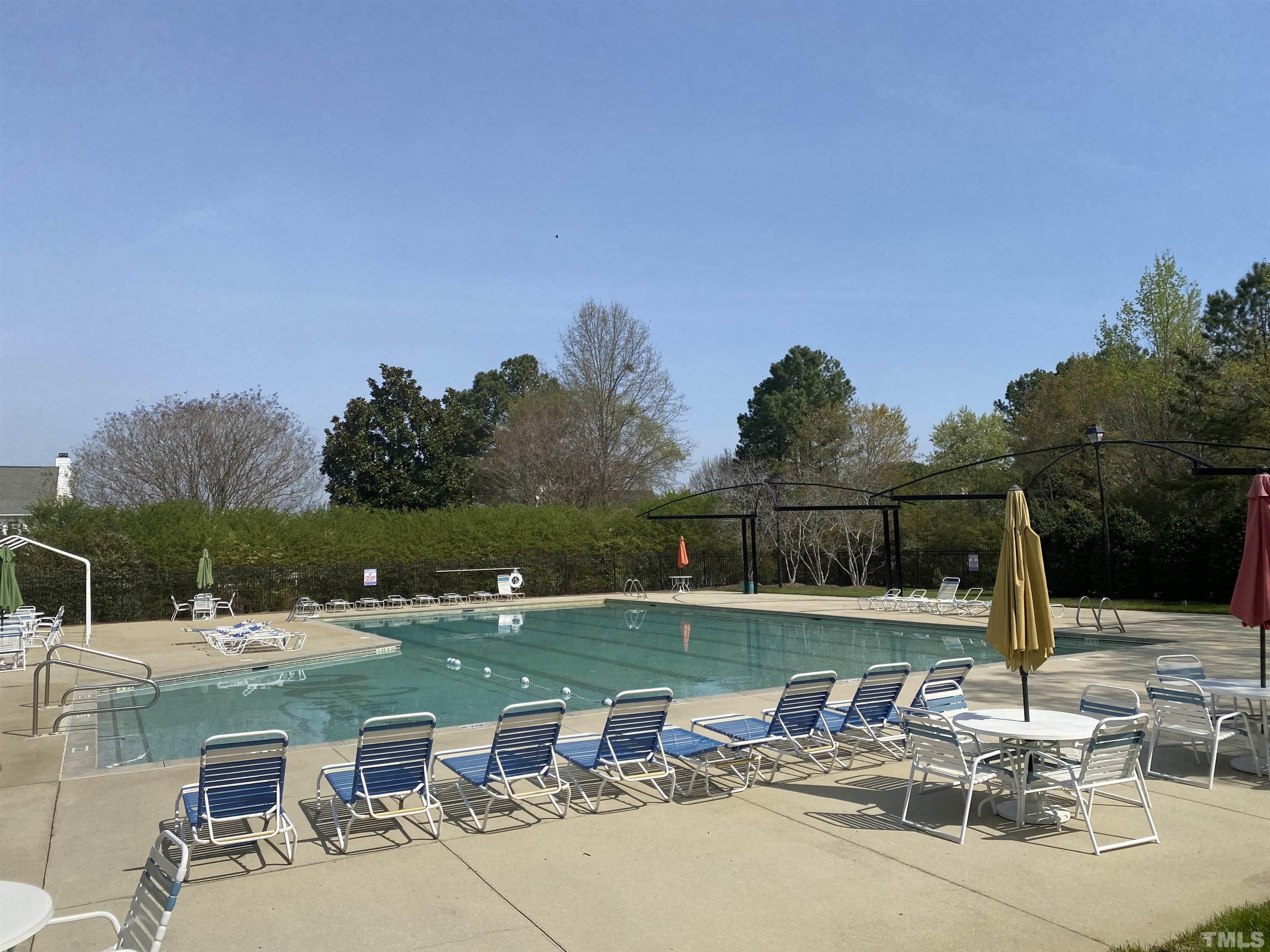 4401 Major Loring Way Raleigh, NC 27616 - Photo 4 of 20 a view of a lake with outdoor seating