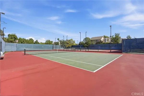 a view of a tennis court