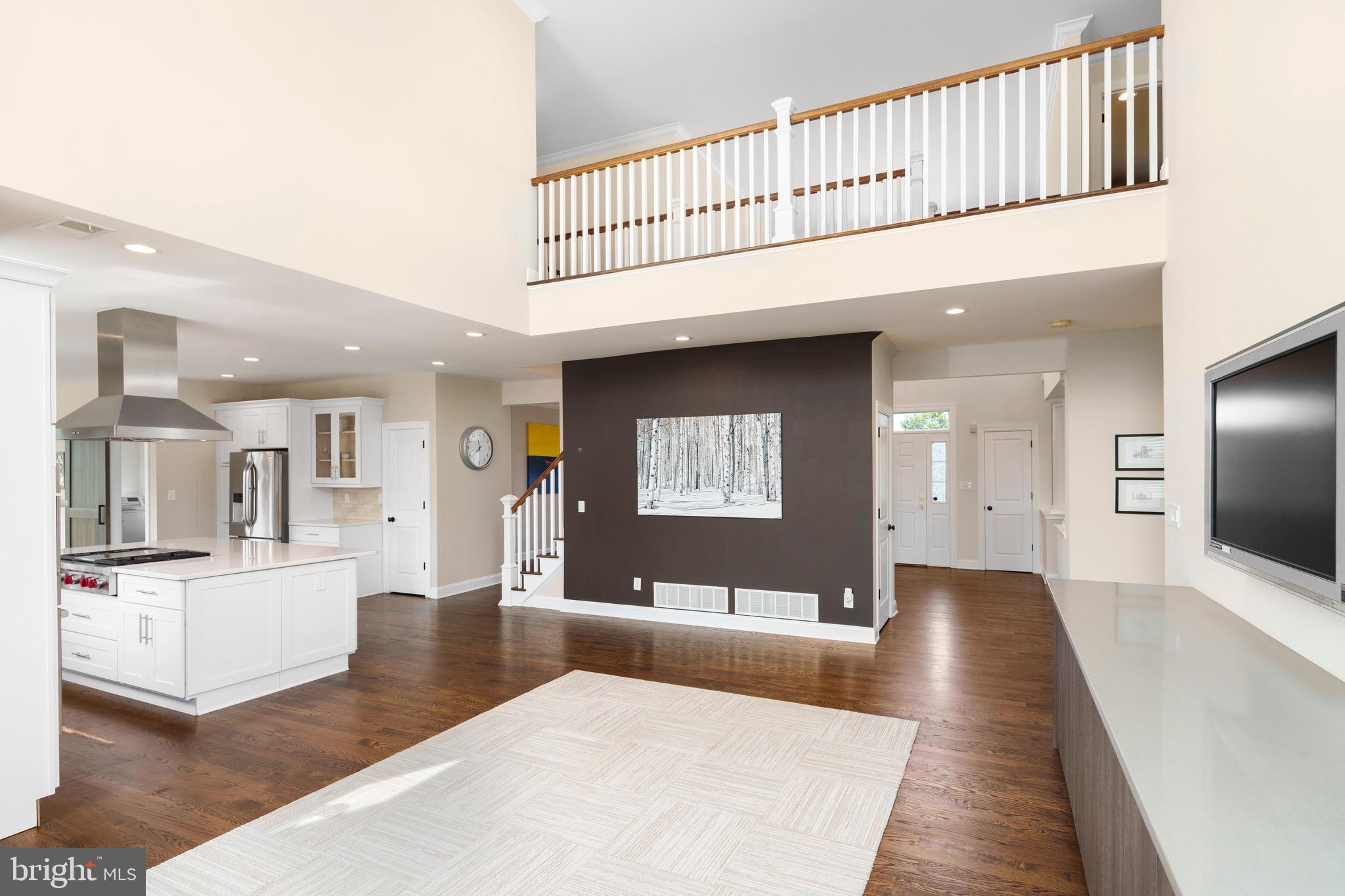 53 Peoples Line Road Somerset, NJ 08873 - Photo 14 of 48 Family Room with Second Floor Hallway Overlook