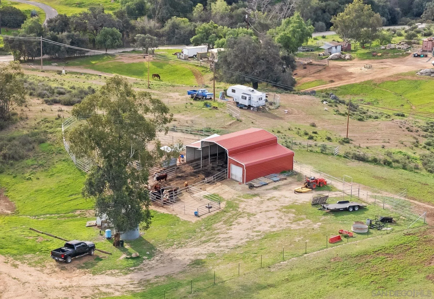 1370 Marron Valley Road Dulzura, CA 91917 - Photo 44 of 49 Stable/Barn