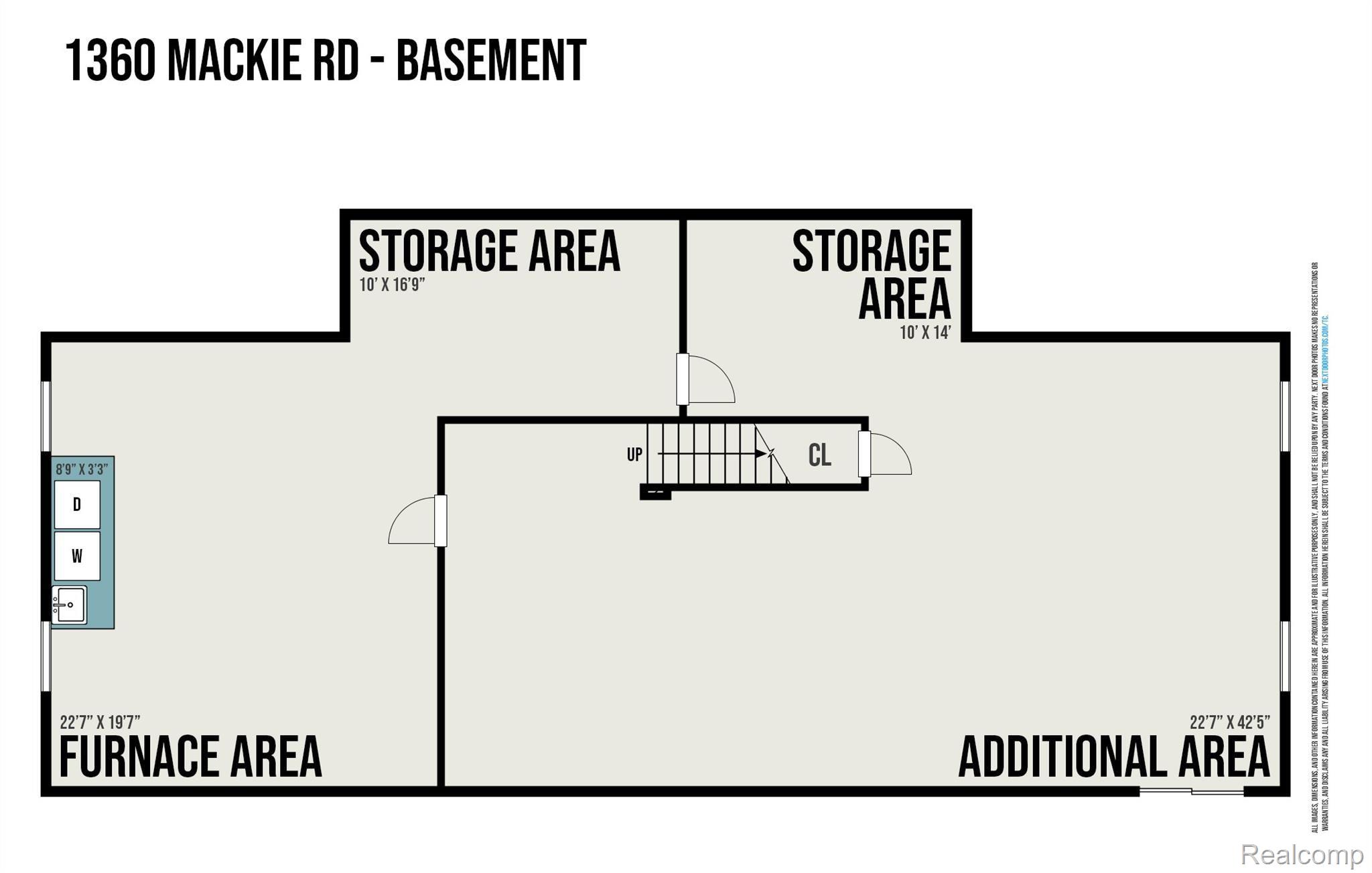 1360 Mackie Road Allenton, MI 48002 - Photo 38 of 39 Basement.jpg