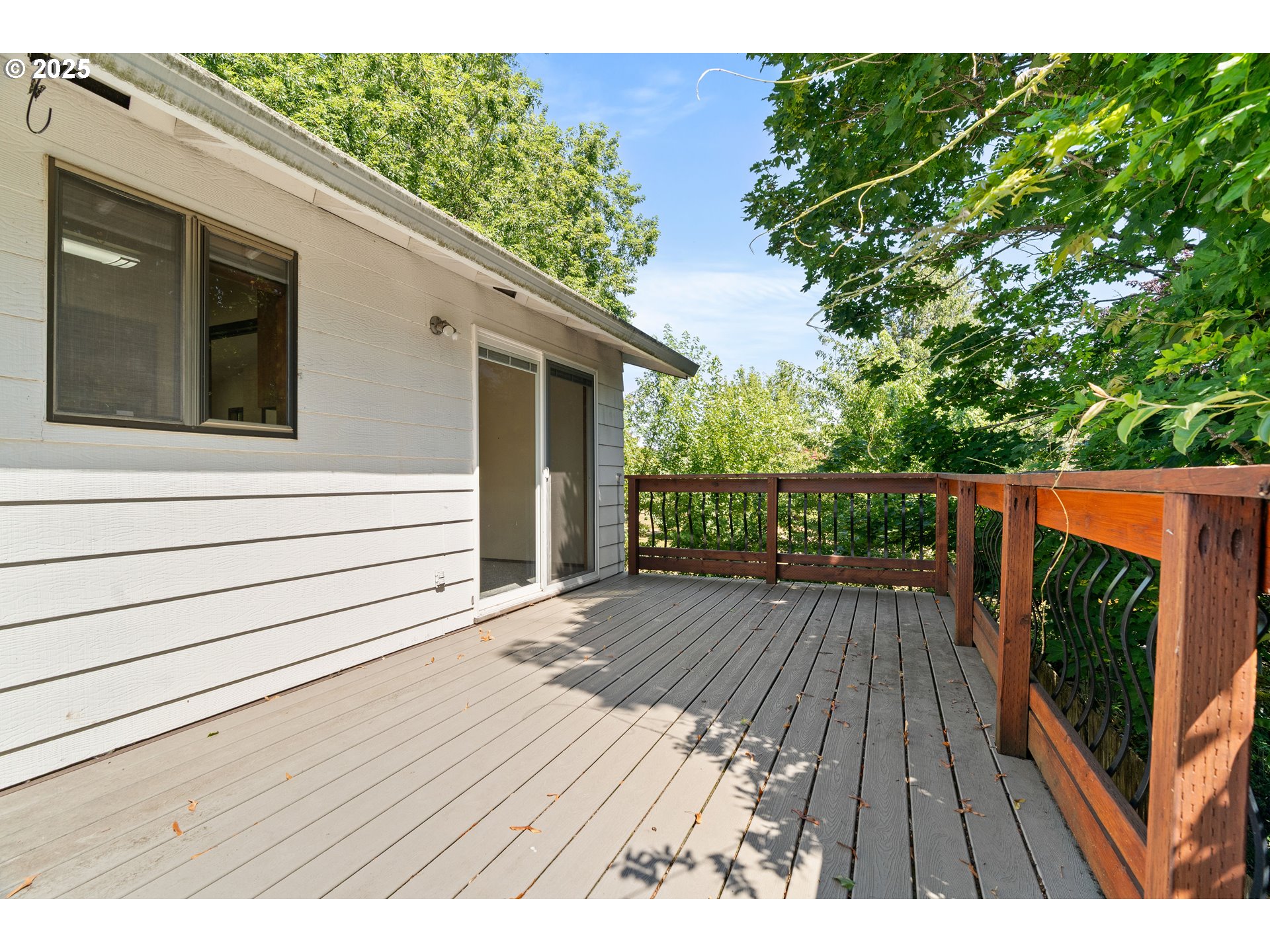 1246 Southeast Barnes Road Gresham, OR 97080 - Photo 11 of 43 a view of balcony with wooden floor