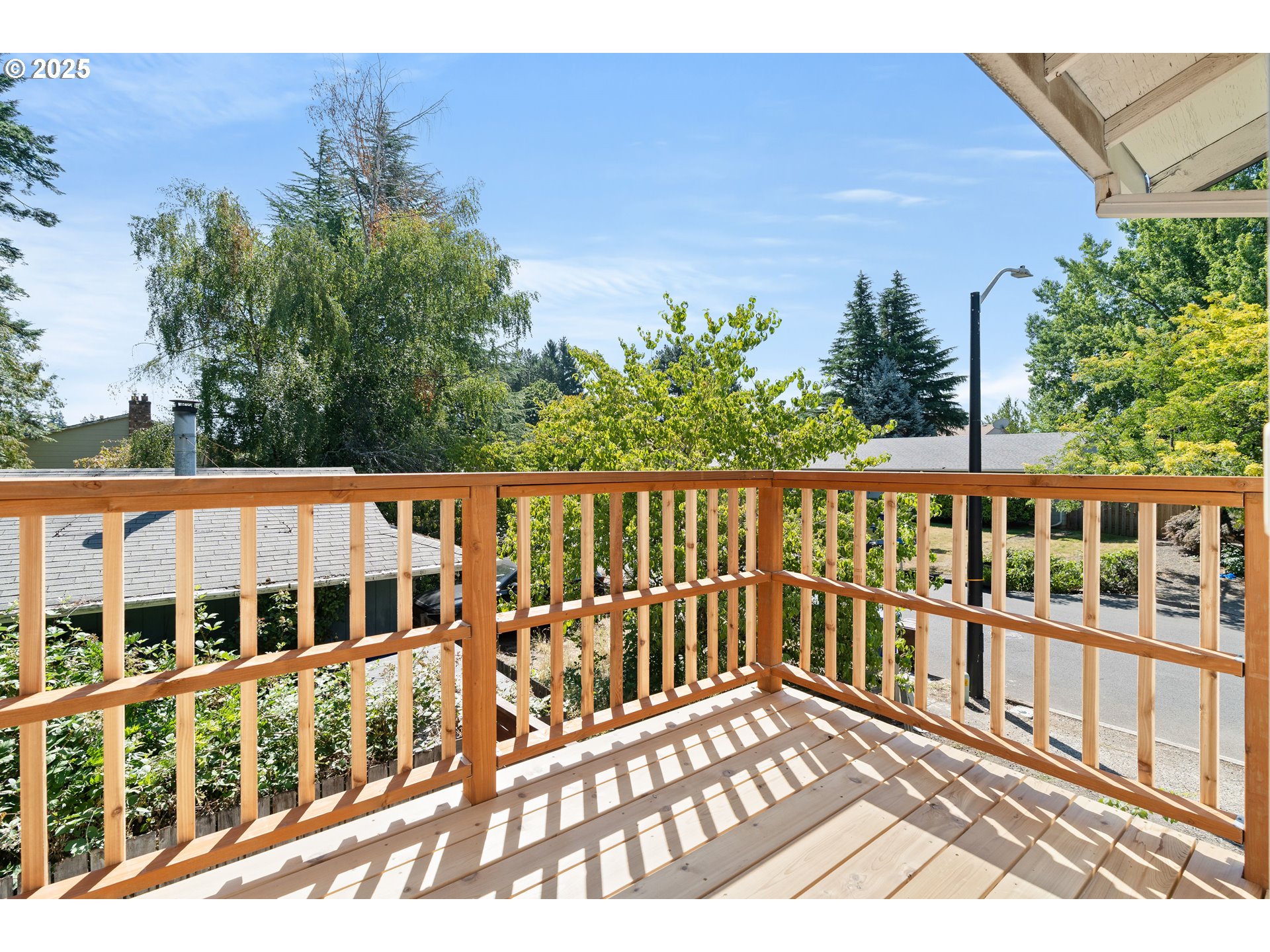 1246 Southeast Barnes Road Gresham, OR 97080 - Photo 25 of 43 a balcony view with a garden