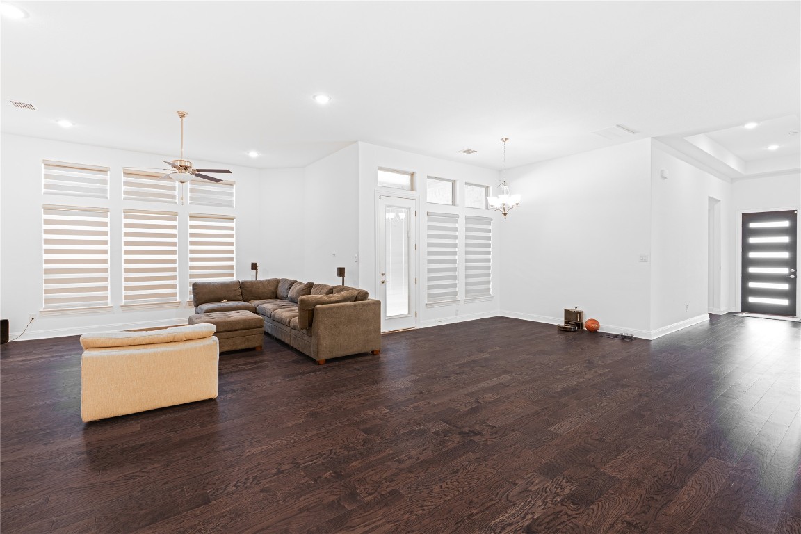 3037 Sage Ranch Drive Leander, TX 78641 - Photo 7 of 26 a living room with furniture and a large window