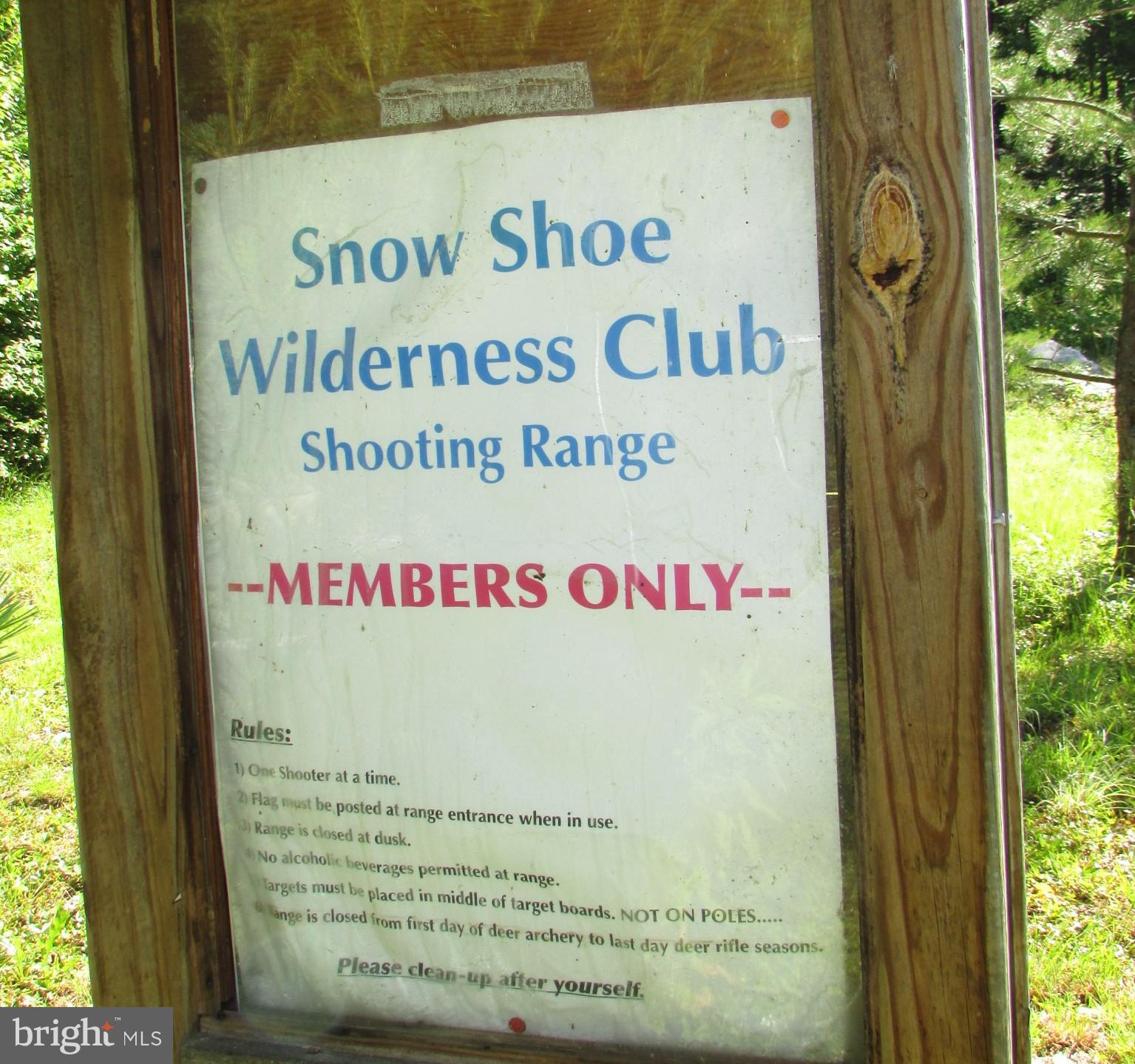 293 Snow Shoe Mountain Forest Road Snow Shoe, PA 16874 - Photo 32 of 38 a sign broad on the wall