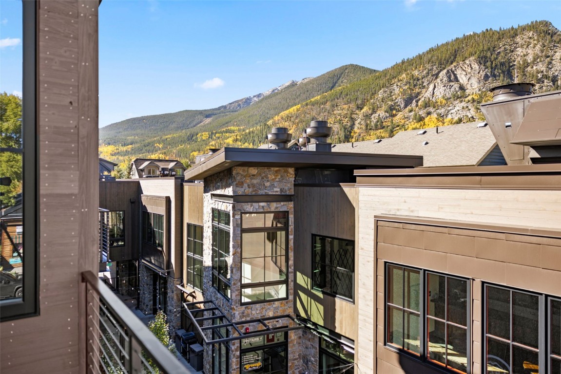 310 East Main Street, Unit 202 Frisco, CO 80443 - Photo 27 of 45 a view of a balcony