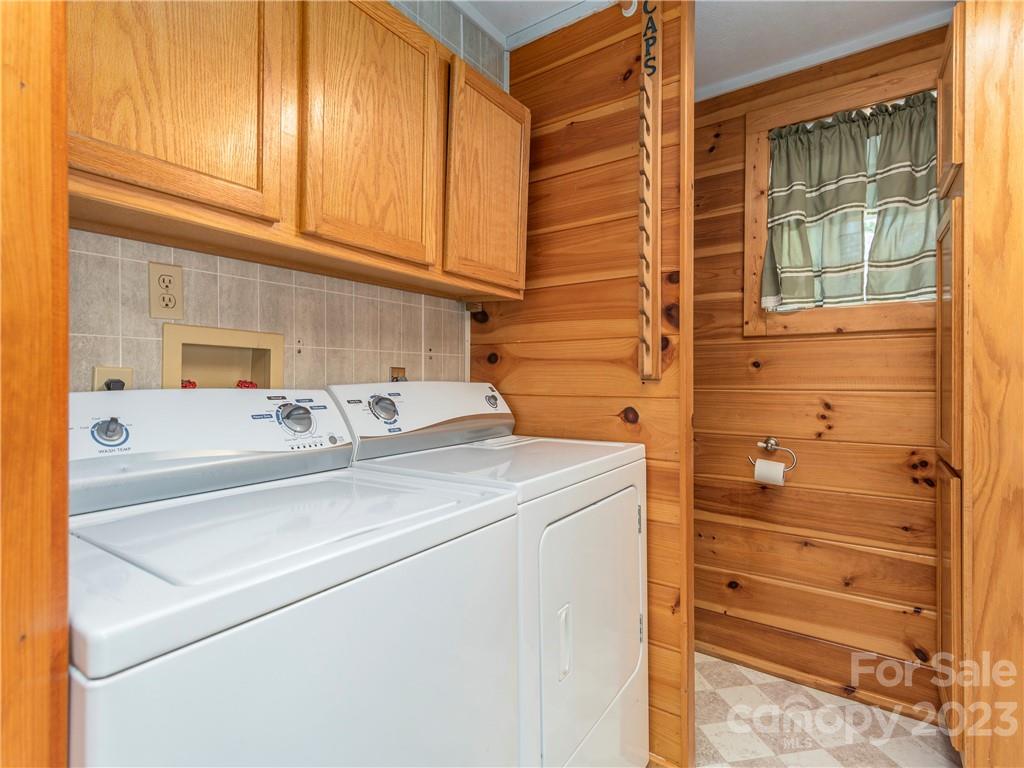 258 Mallard Loop Waynesville, NC 28785 - Photo 15 of 22 a utility room with dryer and washer