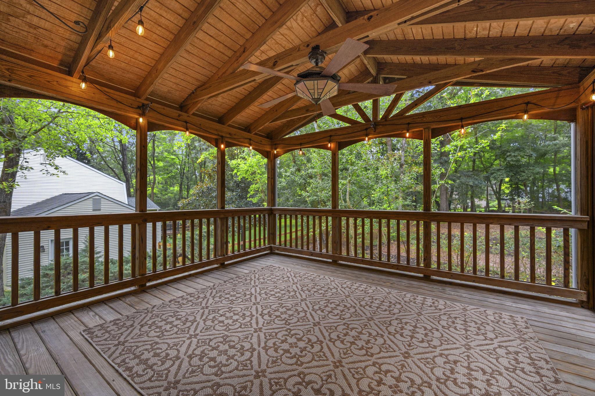 11231 Hunting Horn Lane Reston, VA 20191 - Photo 52 of 64 Amazing screened in porch overlooking yard