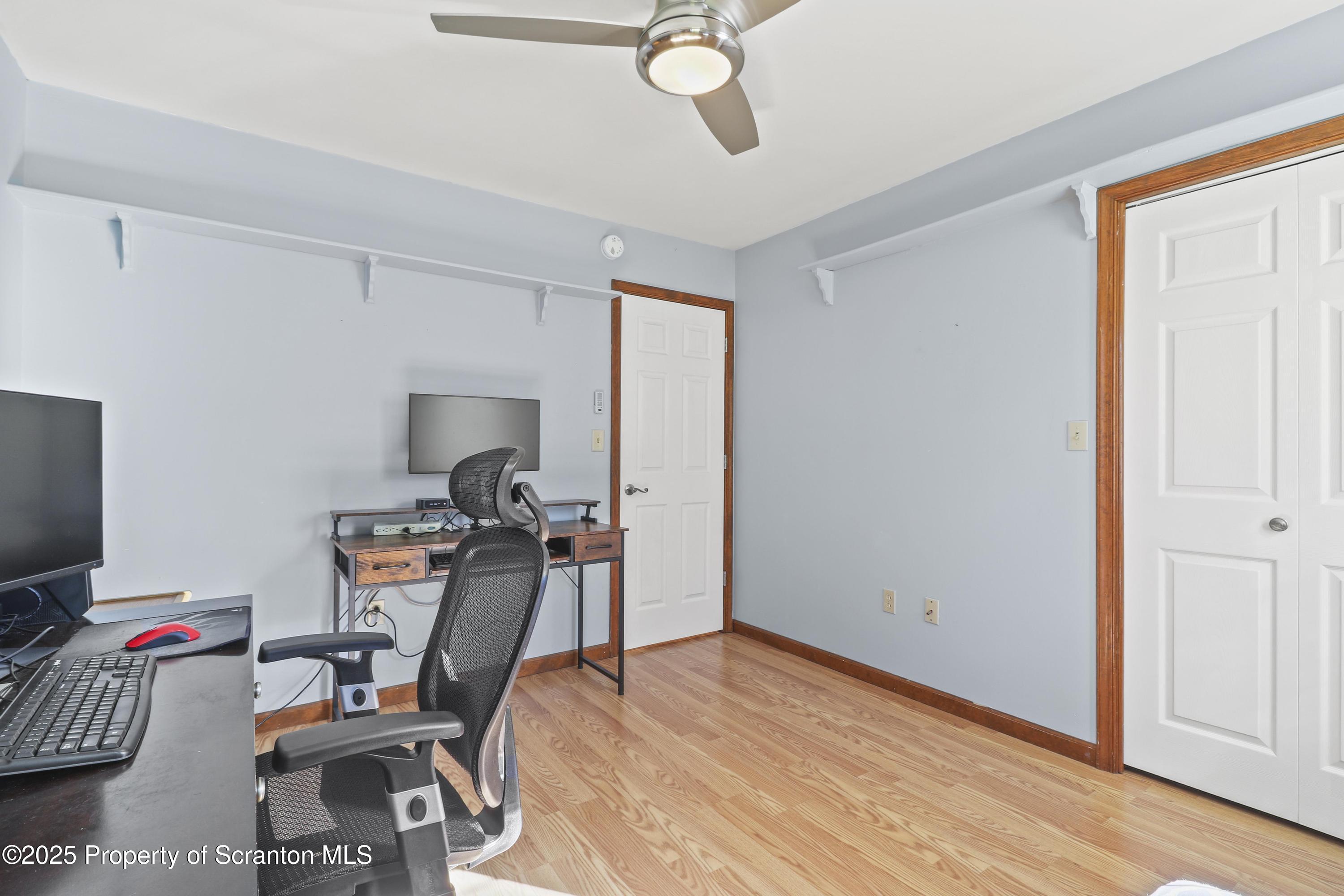123 Ridgeview Drive Scranton, PA 18504 - Photo 39 of 53 a view of a workspace with furniture and a window