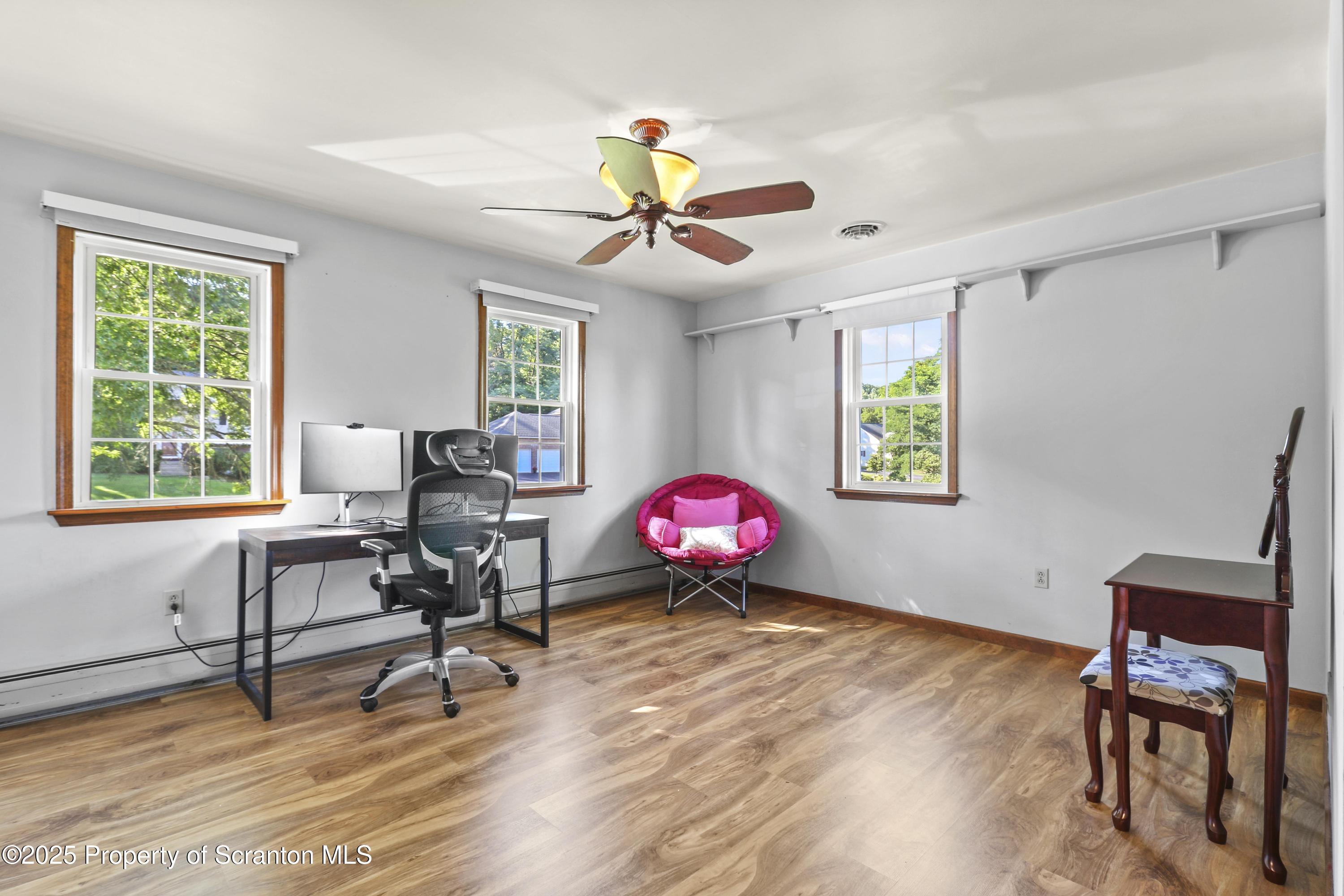 123 Ridgeview Drive Scranton, PA 18504 - Photo 42 of 53 a view of a workspace with furniture and a window