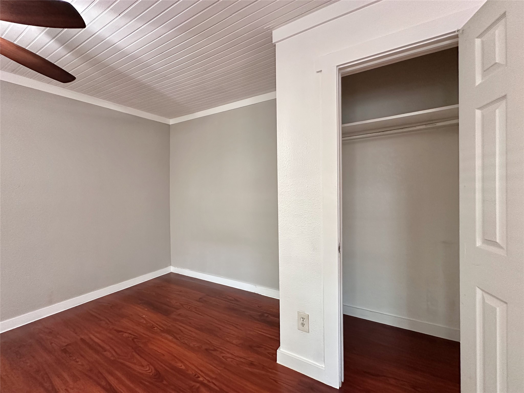 2103 East 16th Street, Unit ANNEX Austin, TX 78702 - Photo 6 of 23 wooden floor in an empty room