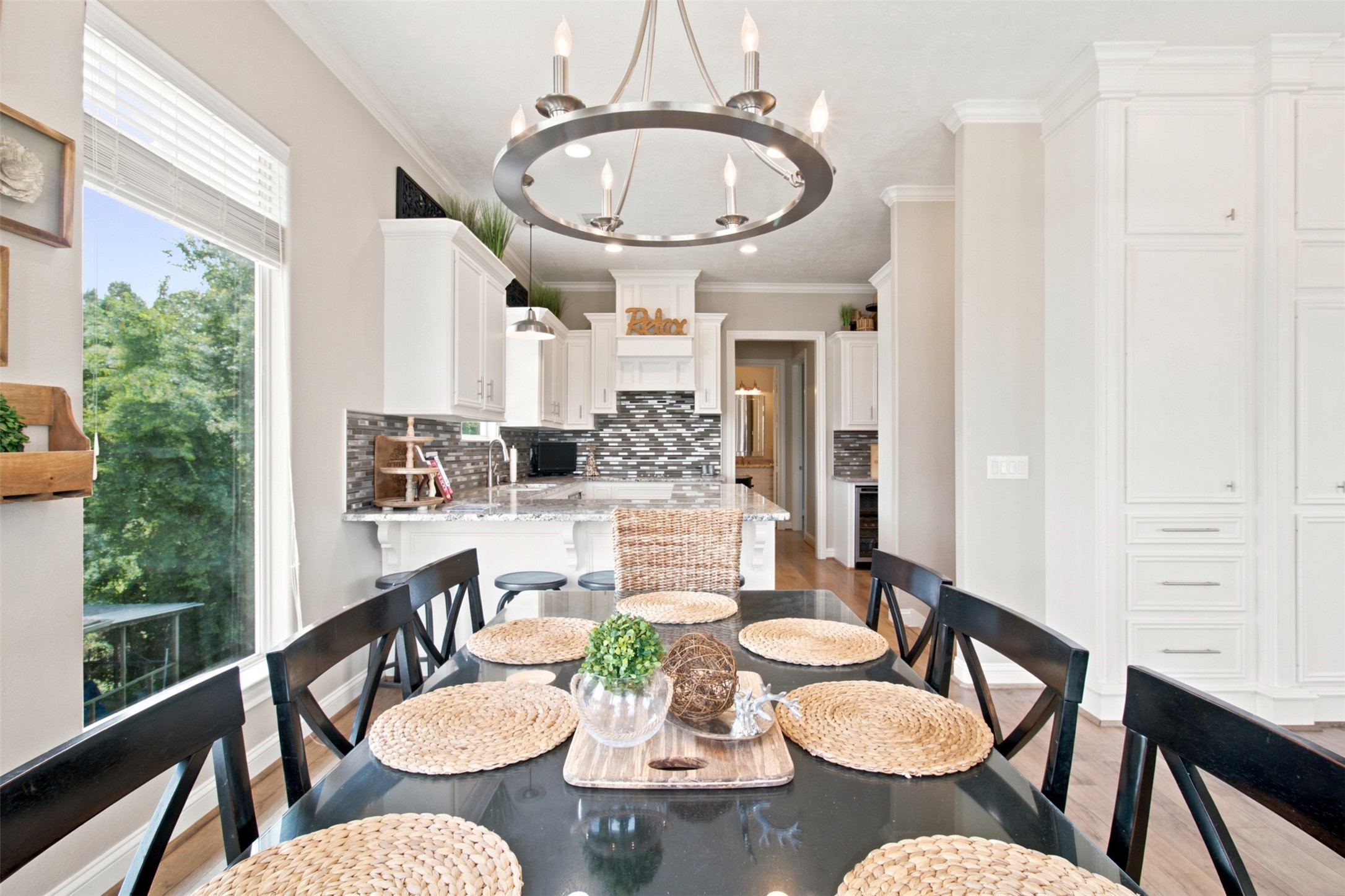 201 Coco Loop Point Blank, TX 77364 - Photo 29 of 41 3rd Floor Diningroom looking toward the kitchen