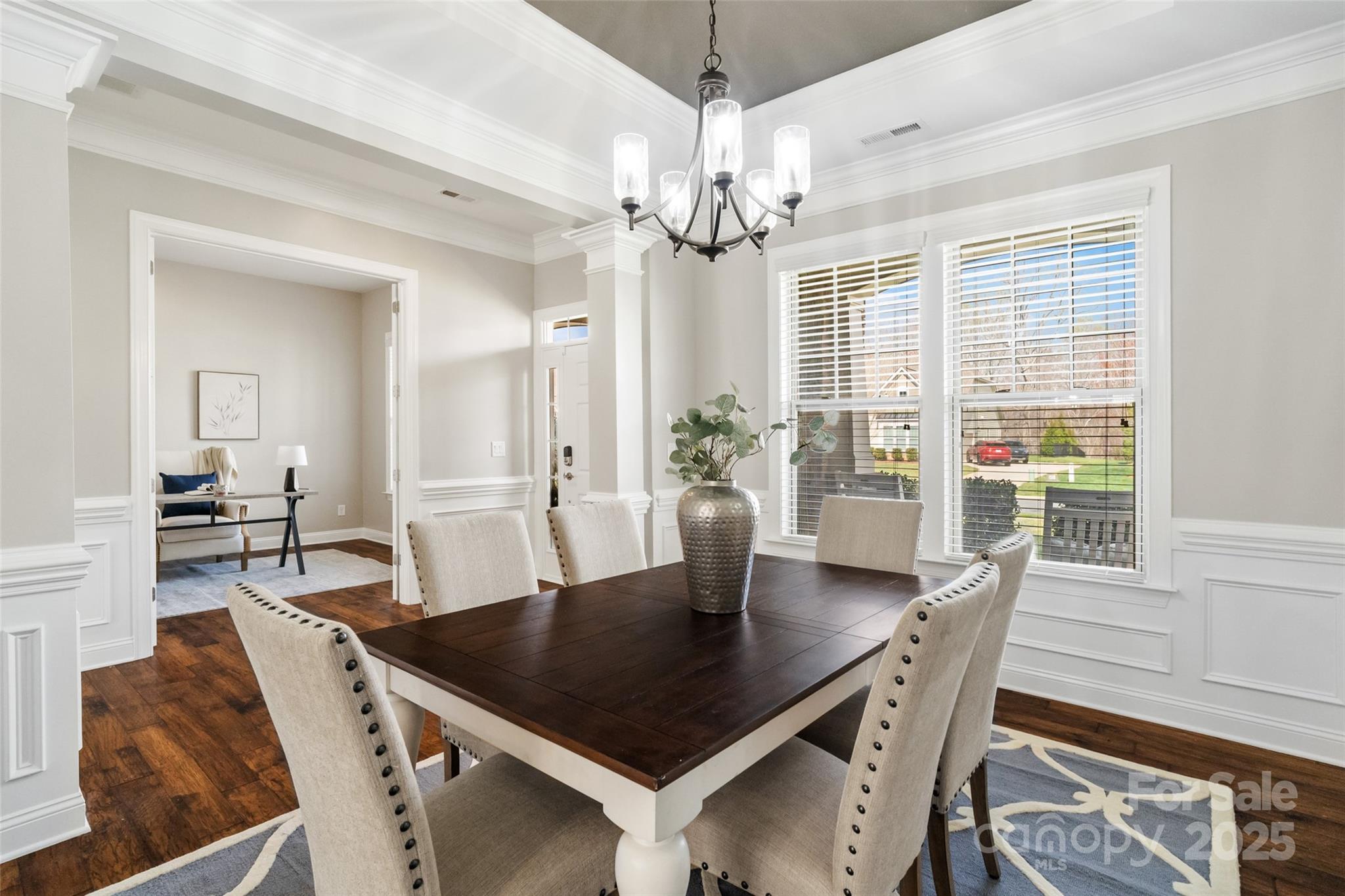 1022 Torrens Drive Monroe, NC 28110 - Photo 19 of 46 a dining room with furniture and wooden floor