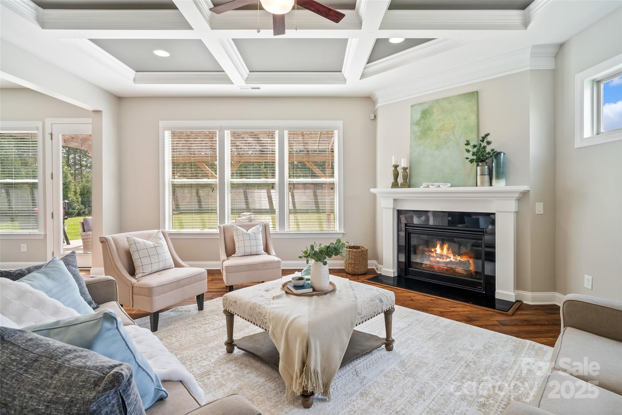 1022 Torrens Drive Monroe, NC 28110 - Photo 28 of 46 a living room with furniture and a fireplace