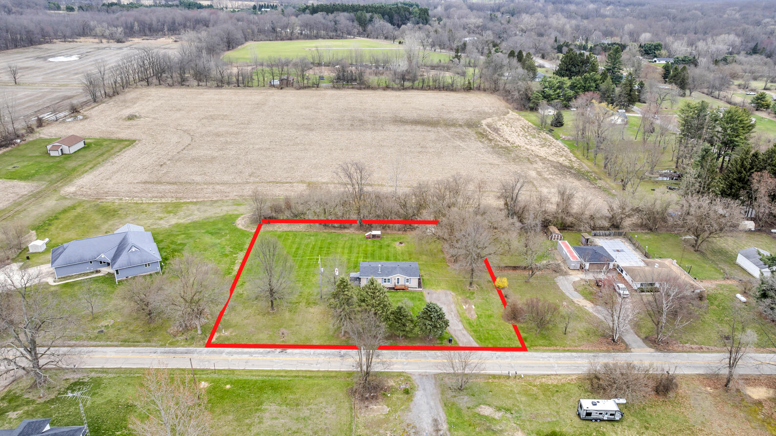 8599 Easton Road Rives Junction, MI 49277 - Photo 2 of 41 8599 Easton Rd Rives Junction MI (Aerial