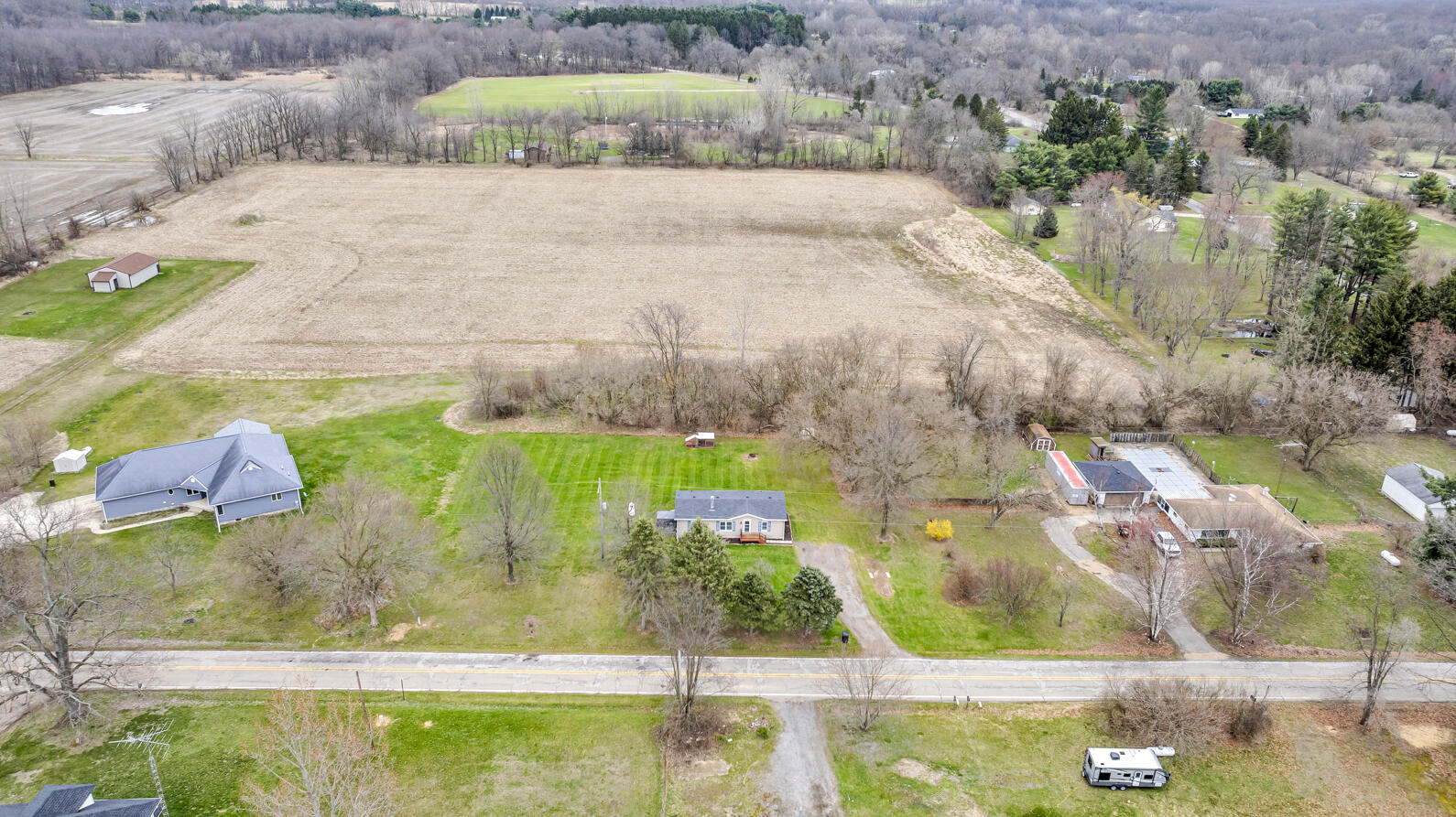 8599 Easton Road Rives Junction, MI 49277 - Photo 36 of 41 8599 Easton Rd Rives Junction MI (Aerial