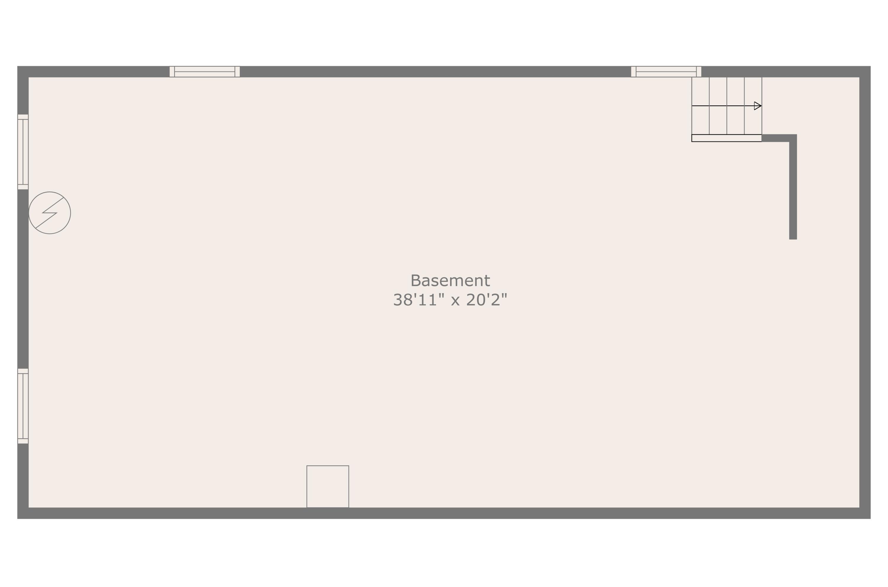 8599 Easton Road Rives Junction, MI 49277 - Photo 41 of 41 Lower Level Floor Plan