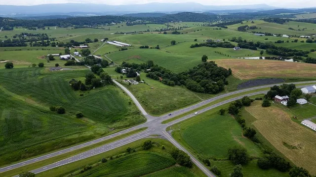 a view of a city from a balcony