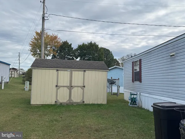 a backyard of a house