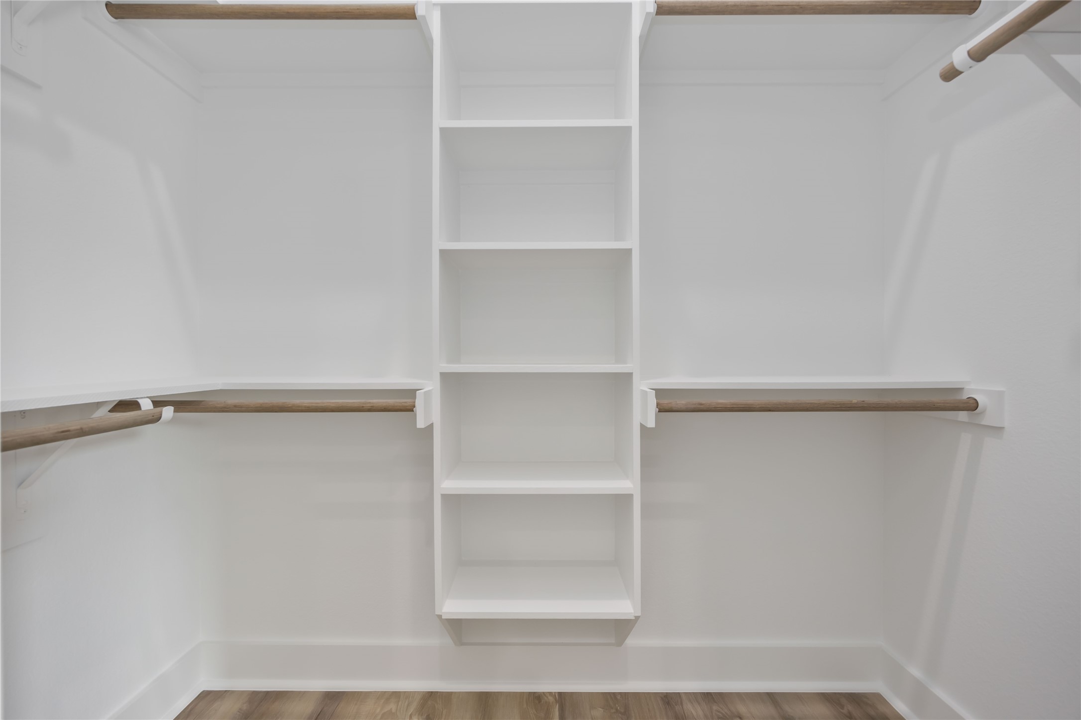 4533 Larkspur Street, Unit B Houston, TX 77051 - Photo 24 of 36 a view of an empty walk in closet