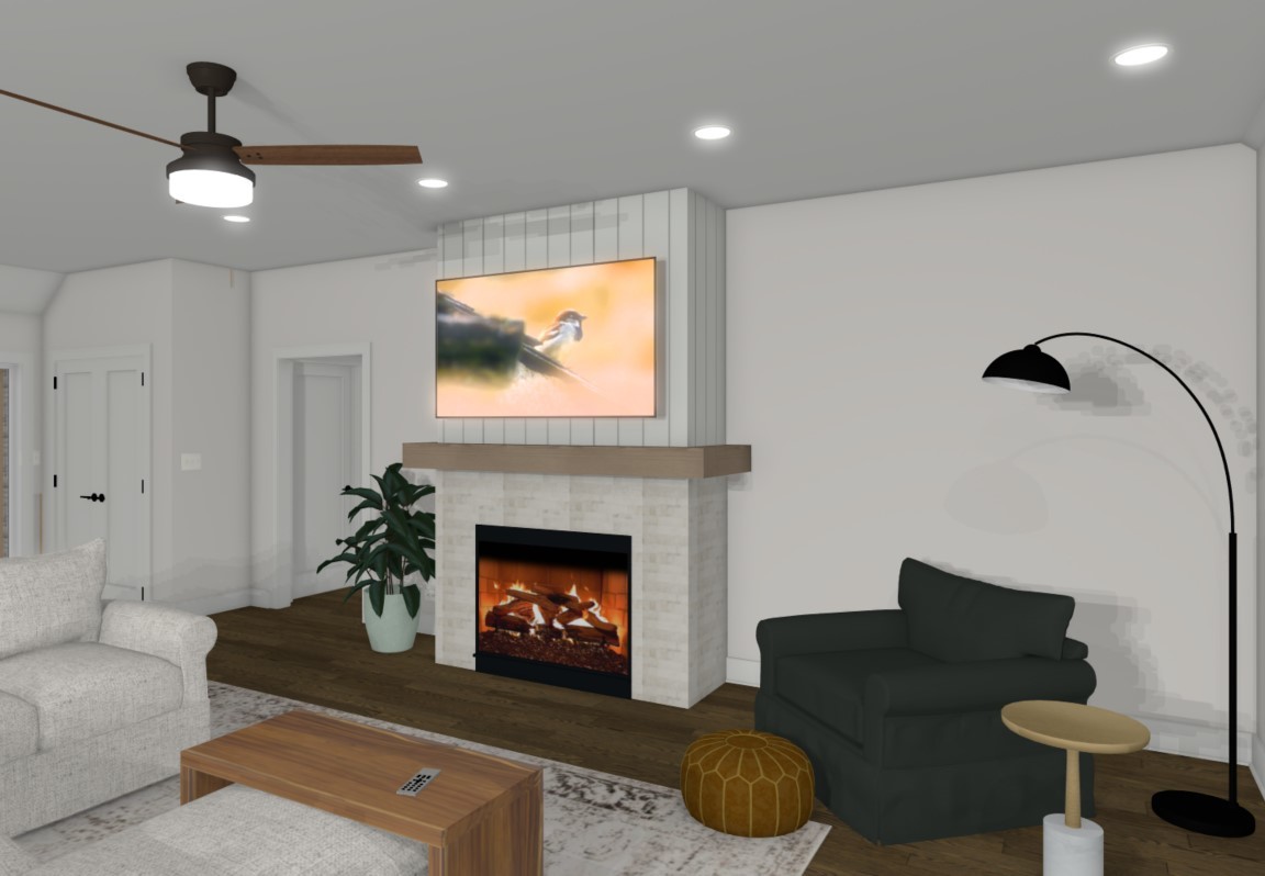 176 Red Leaf Circle Lakewood, IL 60014 - Photo 22 of 49 a living room with furniture and a fireplace