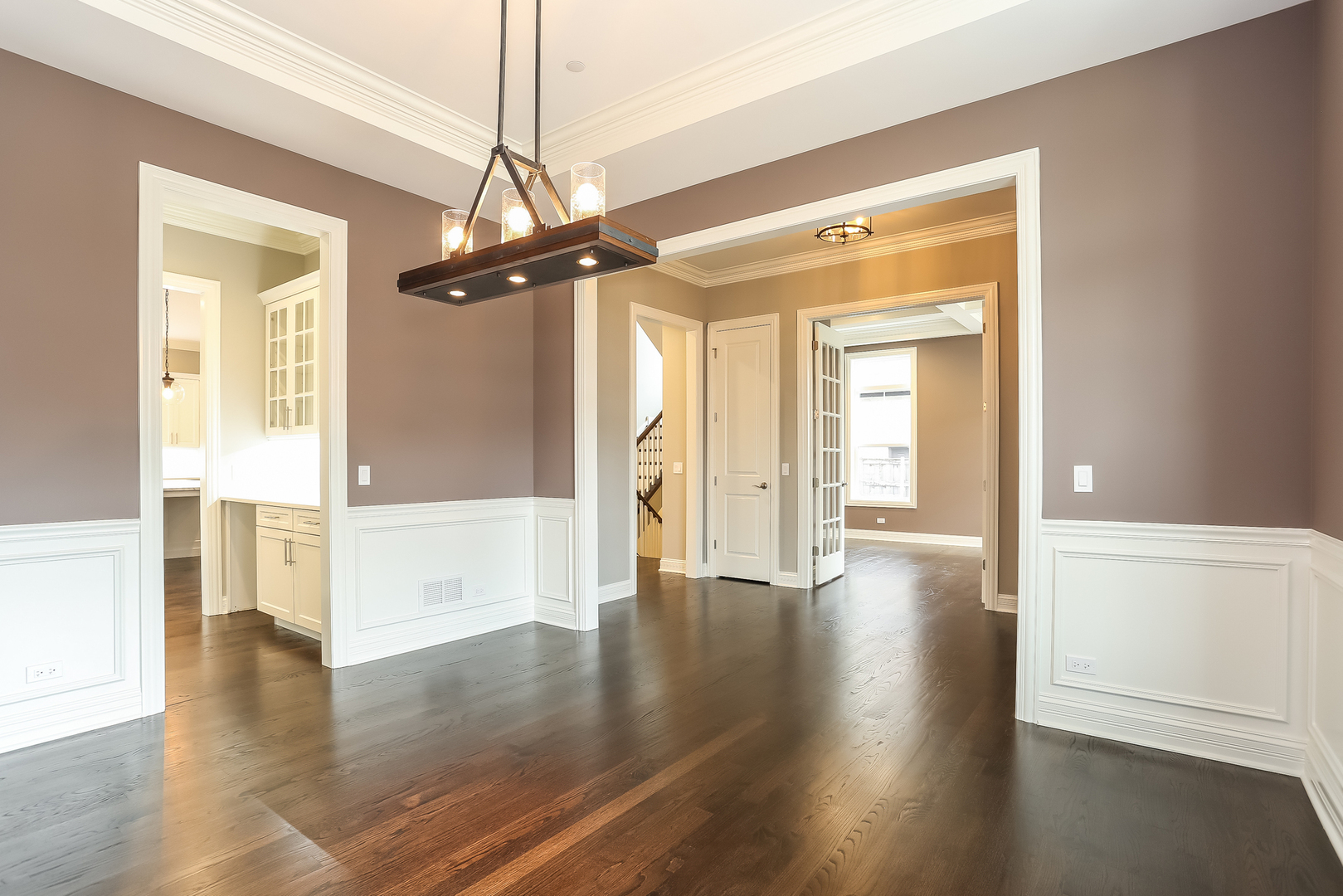 176 Red Leaf Circle Lakewood, IL 60014 - Photo 9 of 49 a view of a hallway with wooden floor