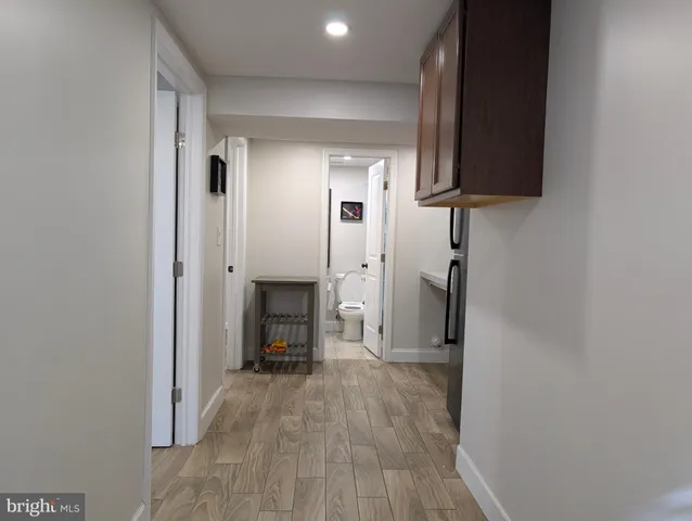 a view of empty room