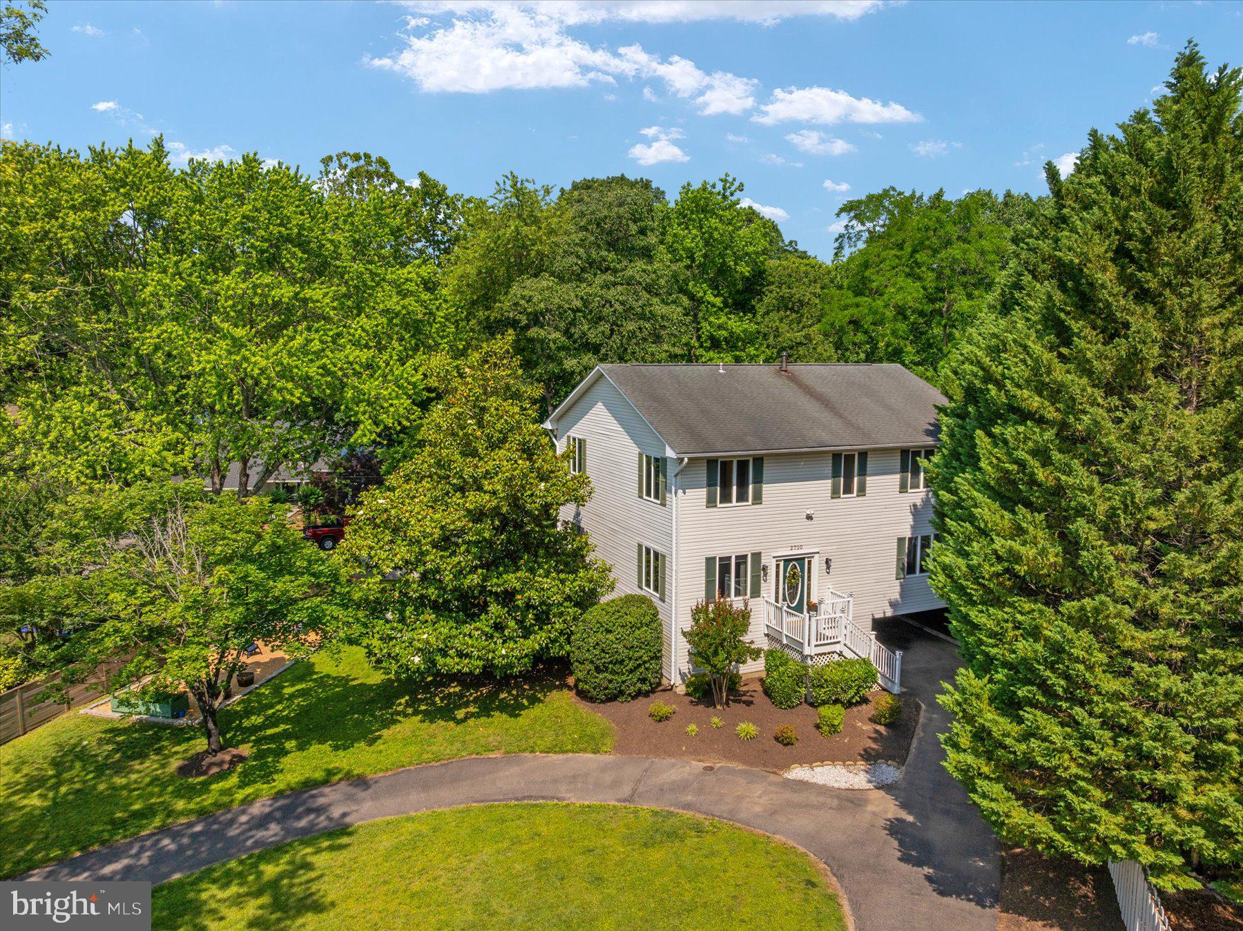 2710 Parkview Drive Riva, MD 21140 - Photo 11 of 60 an aerial view of a house with yard basket ball court and outdoor seating