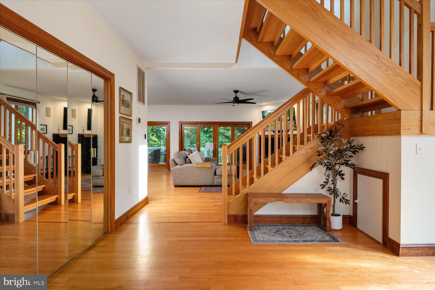 2710 Parkview Drive Riva, MD 21140 - Photo 18 of 60 a view of entryway bedroom and hall with wooden floor