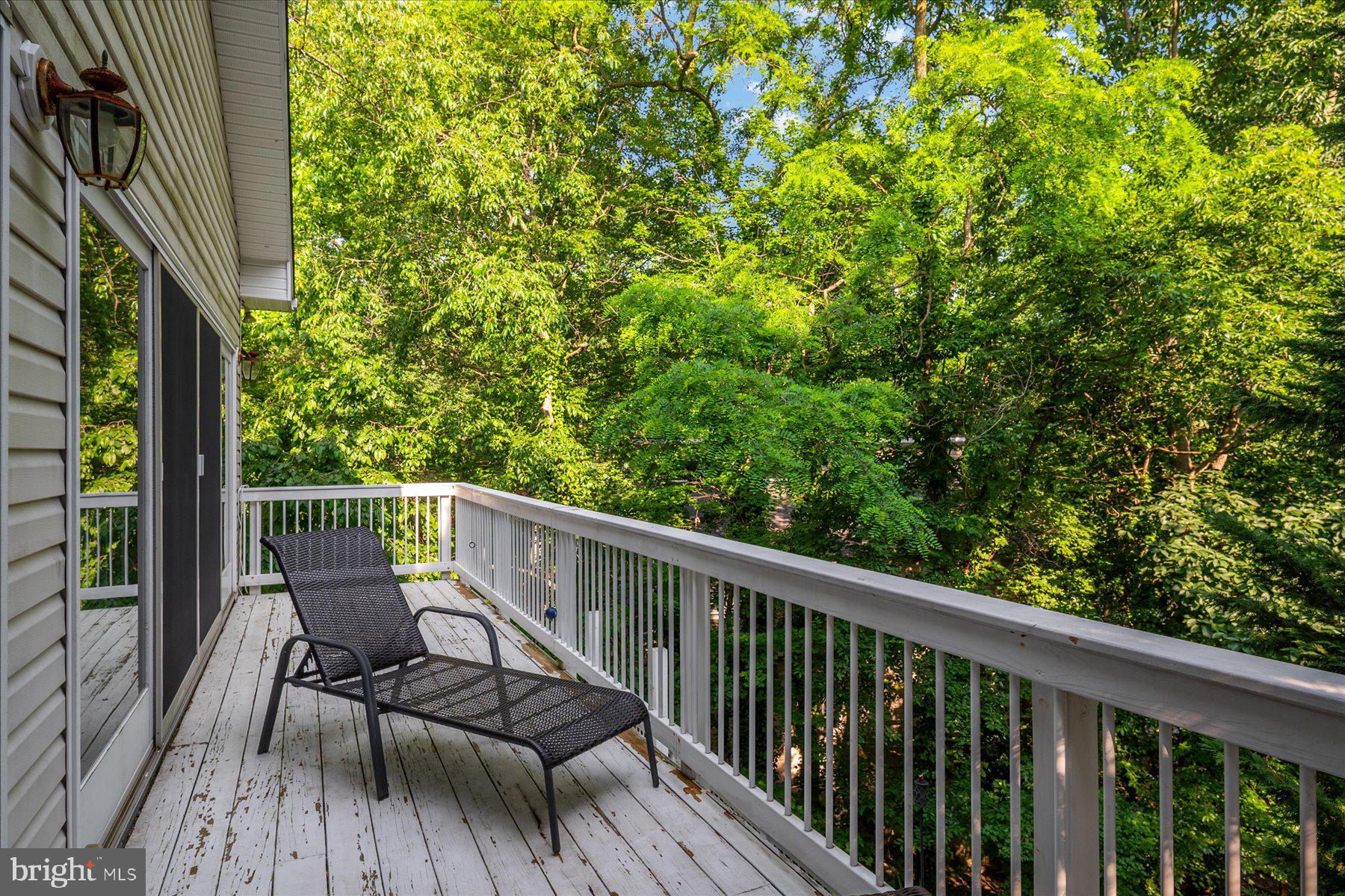 2710 Parkview Drive Riva, MD 21140 - Photo 38 of 60 a view of balcony with furniture and wooden deck