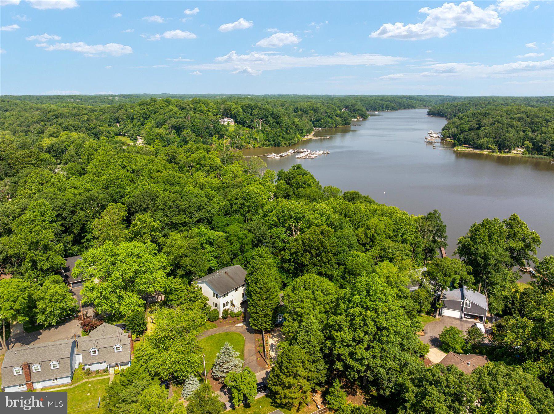 2710 Parkview Drive Riva, MD 21140 - Photo 51 of 60 an aerial view of a houses with yard
