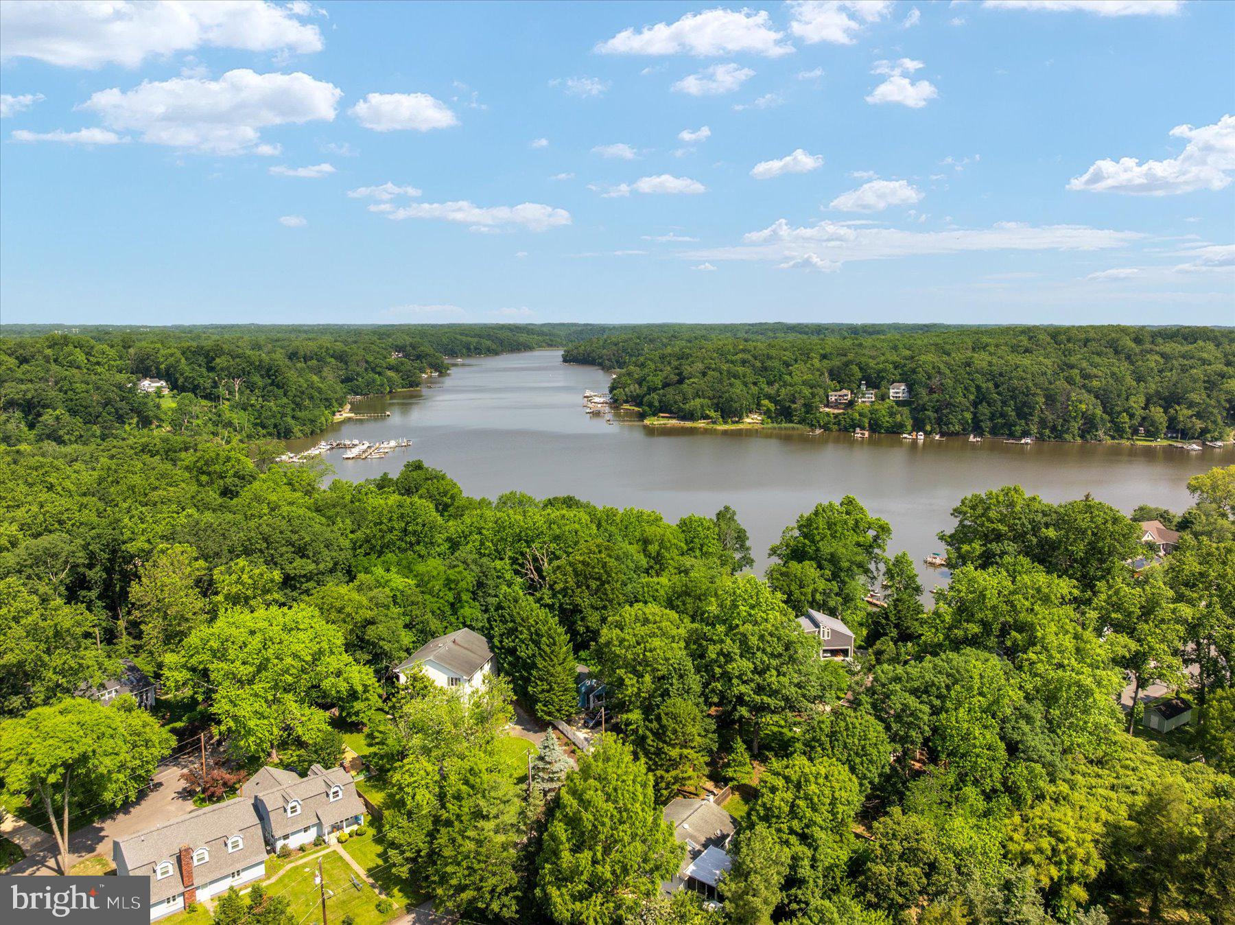 2710 Parkview Drive Riva, MD 21140 - Photo 53 of 60 a view of a lake with a houses