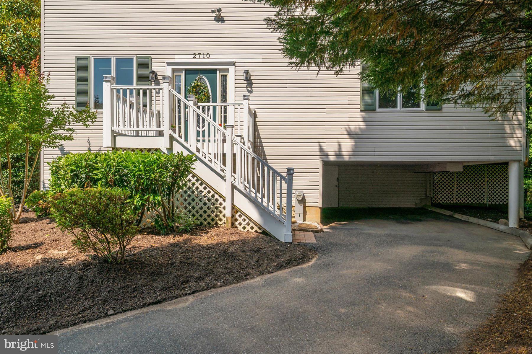 2710 Parkview Drive Riva, MD 21140 - Photo 59 of 60 a view of a house with a yard and plants