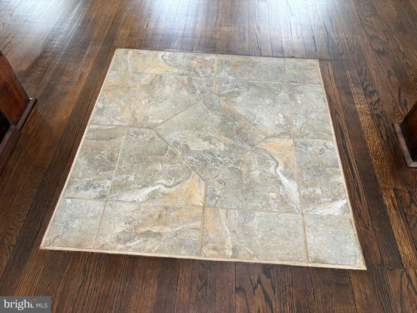 a view of wooden floor