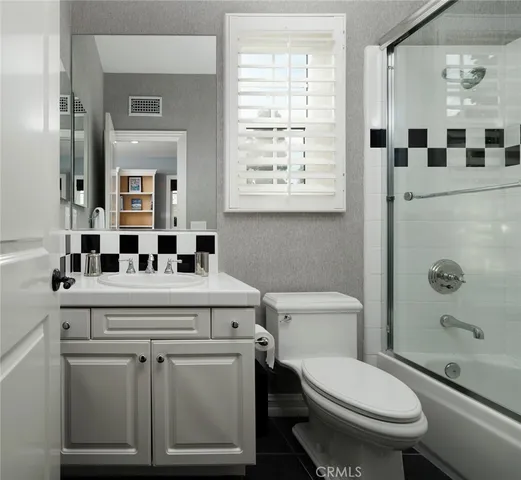 a view of a golf course with a garden