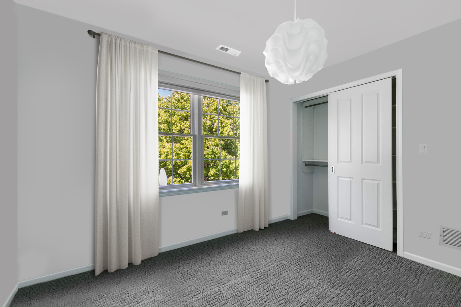 86 South River Road Naperville, IL 60540 - Photo 22 of 34 a view of an empty room with a window