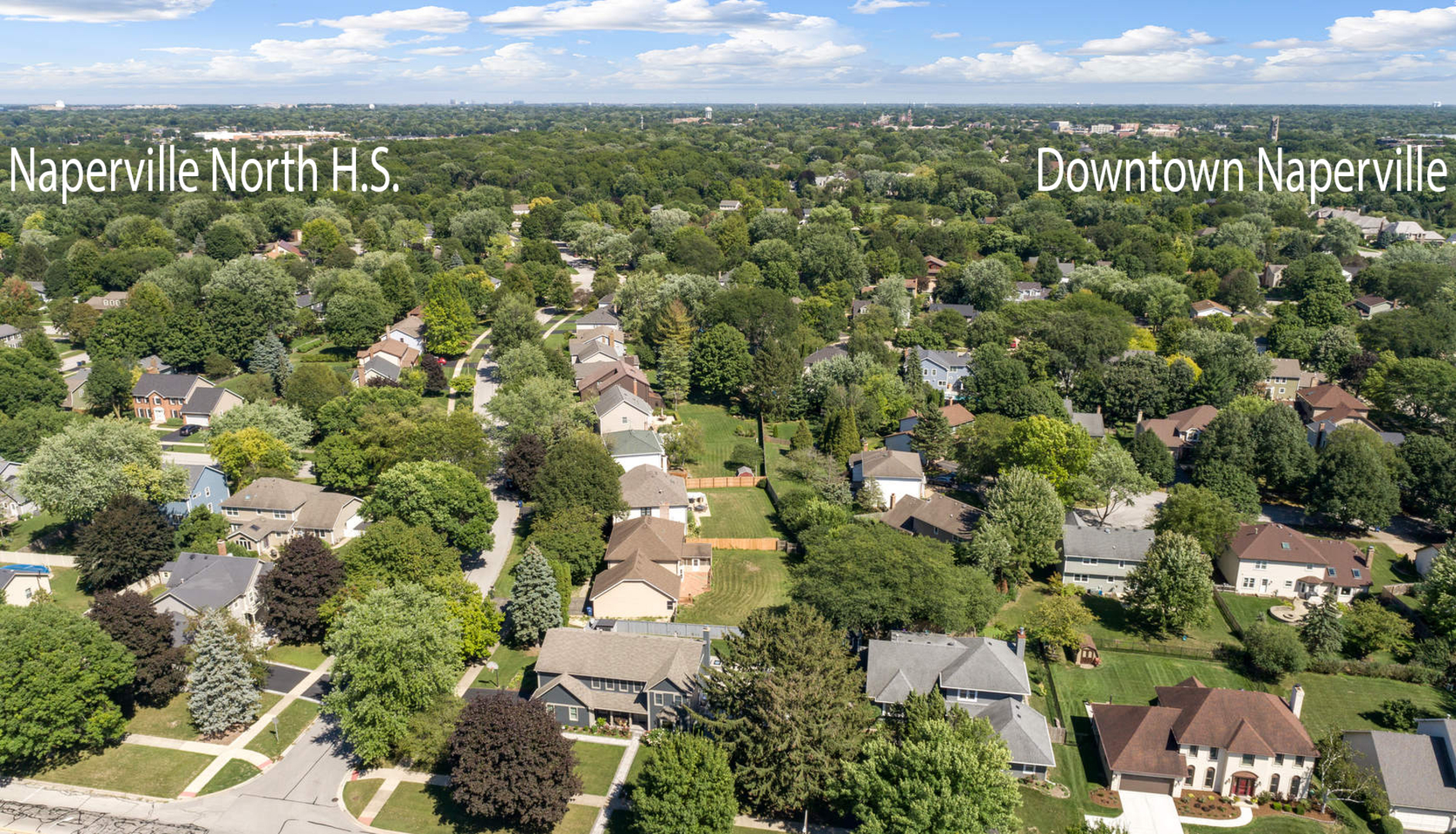 86 South River Road Naperville, IL 60540 - Photo 33 of 34 an aerial view of a city